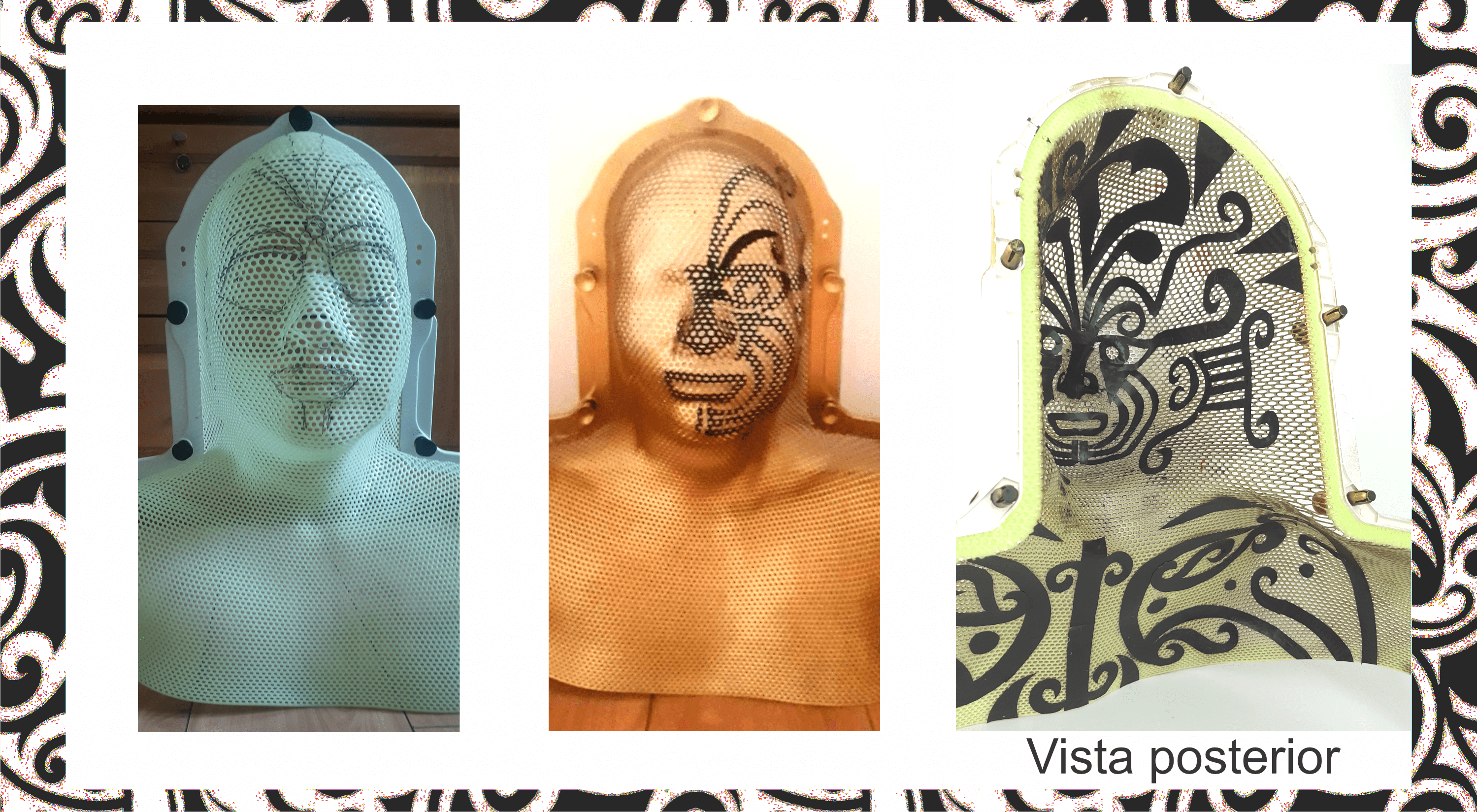 Decoración Máscaras termoplásticas